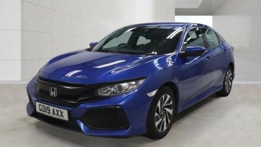 2019 HONDA CIVIC 1.0 VTEC TURBO SE CVT EURO 6 S S 5DR PRICE 11,999... photo